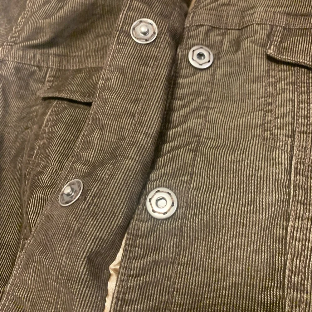 Avenue Jeans Corduroy Jacket Size‎ 26/28 Snap Front